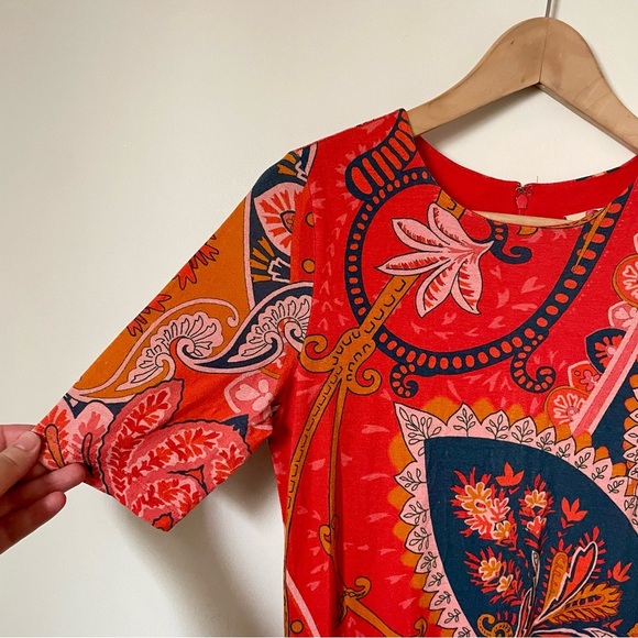 Farm Rio Giannina Knit Midi Dress Size Extra Small - Picture 5 of 9